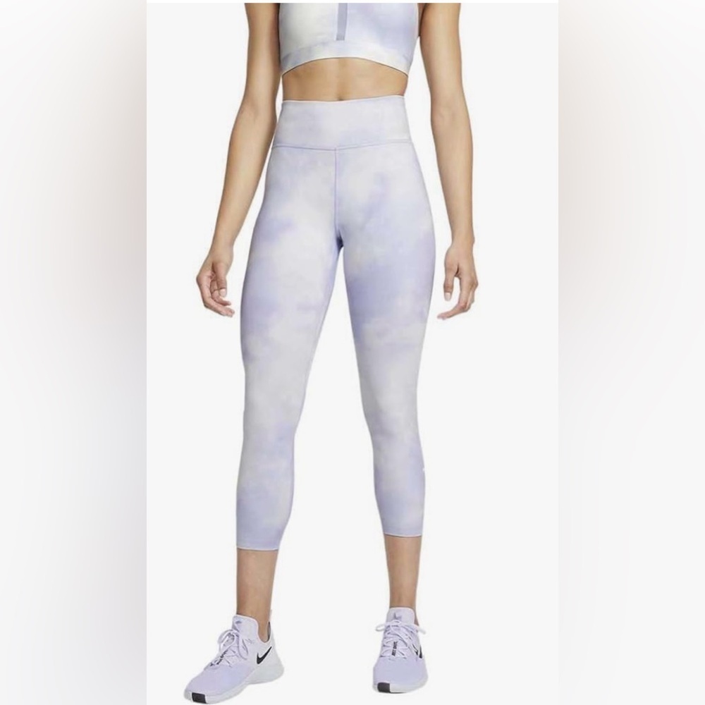 Nike One Icon Clash Women's Mid-Rise Crop Leggings